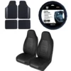 SCA Racing Seat Cover Combo Black 1 SCA Racing Seat Cover Combo Black -Quad Lock Case Shop PS011
