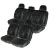 SCA Luxury Fur Seat Cover Combo -Quad Lock Case Shop PS045