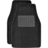 SCA Car Floor Mats Carpet Black Front Pair -Quad Lock Case Shop SCA 324759 hi res 1