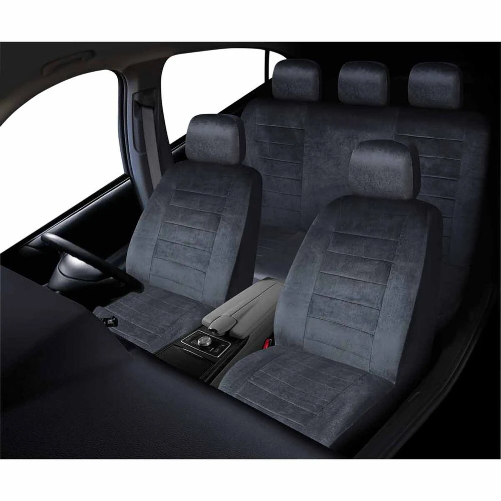 SCA Executive Seat Cover Pack - Grey Adjustable Headrests Size 30 And 06H Front And Rear Pack Airbag Compatible 4 SCA Executive Seat Cover Pack - Grey Adjustable Headrests Size 30 And 06H Front And Rear Pack Airbag Compatible - Image 2