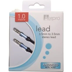 Aerpro Anodised 3.5mm Straight Auxiliary Lead