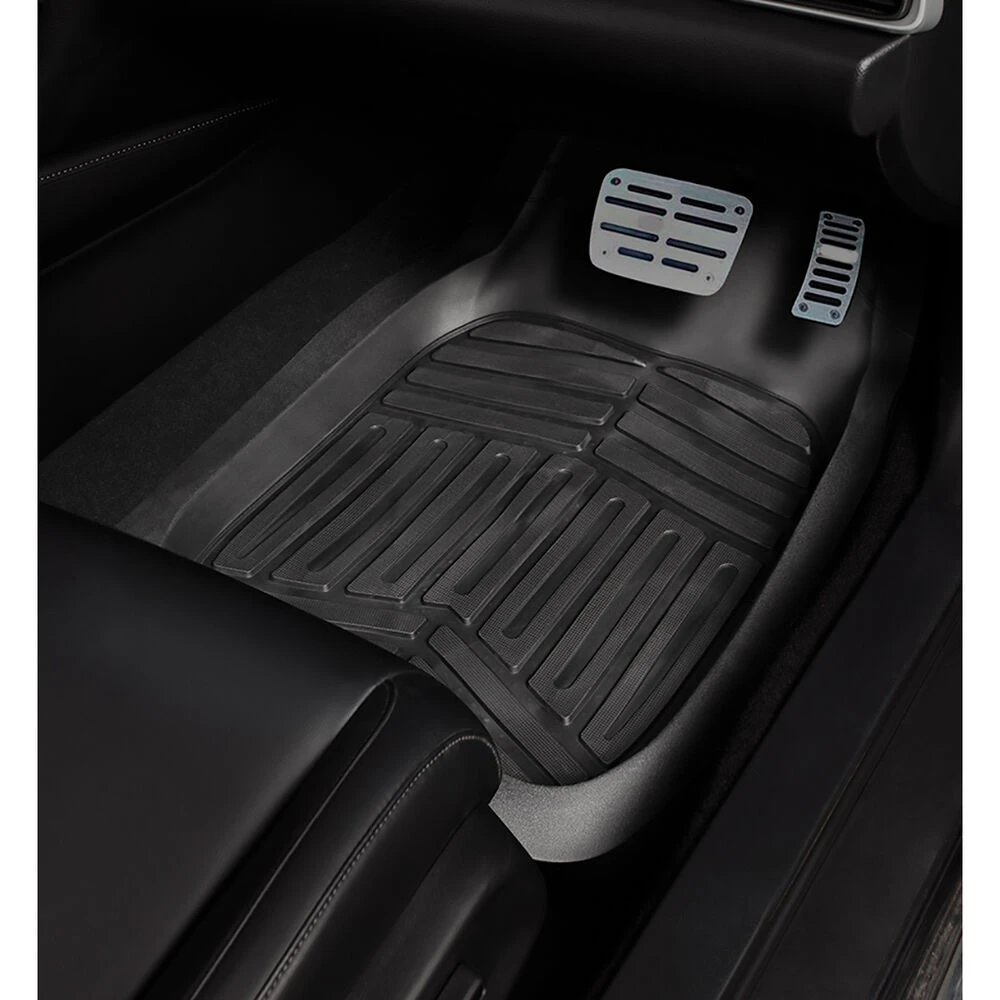 Ridge Ryder Deep Dish Car Floor Mats - Black Front Pair 4 Ridge Ryder Deep Dish Car Floor Mats - Black Front Pair - Image 2