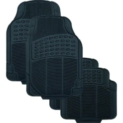 SCA Defend Car Floor Mats Black Set Of 4