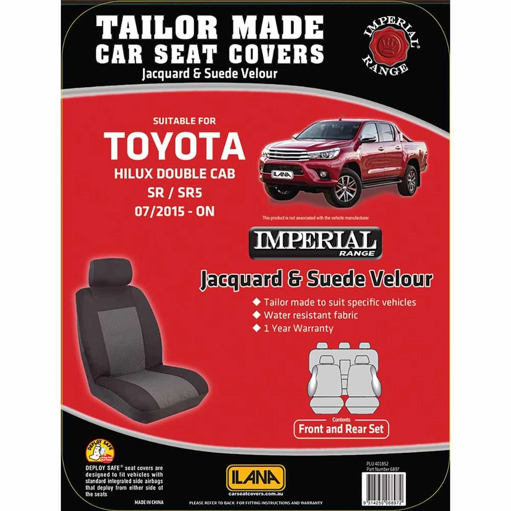 Ilana Imperial Tailor Made Pack For Toyota Hilux 10/15+ 4 Ilana Imperial Tailor Made Pack For Toyota Hilux 10/15+ - Image 2