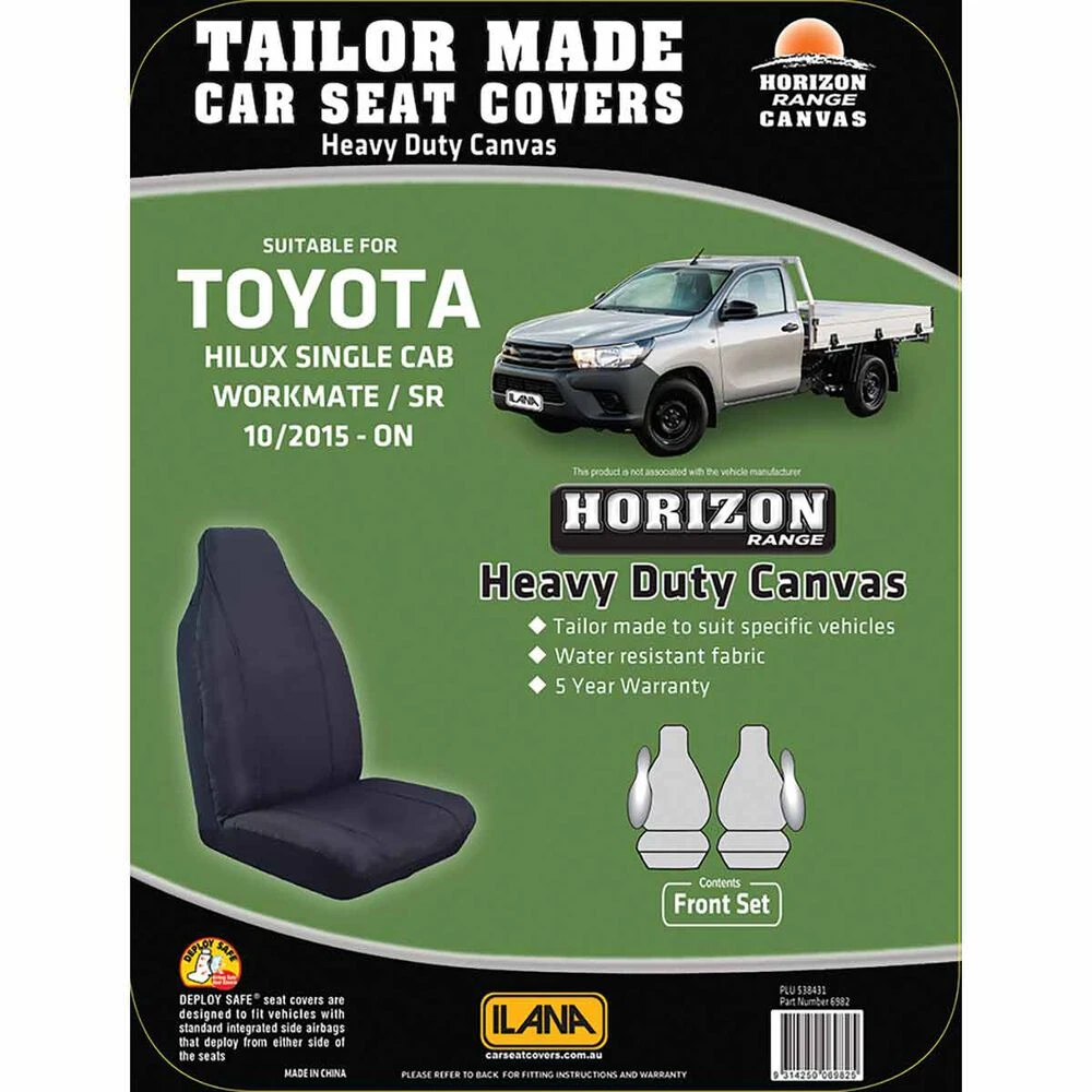 Ilana Horizon Tailor Made Pack For Toyota Hilux Single Cab 07/15+ 4 Ilana Horizon Tailor Made Pack For Toyota Hilux Single Cab 07/15+ - Image 2