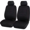 SCA Neoprene Seat Covers - Black And Red Adjustable Headrests Airbag Compatible -Quad Lock Case Shop SCA 546949 hi res