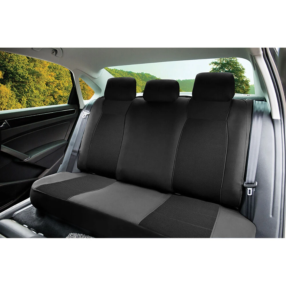 SCA Jacquard Seat Covers Black, Adjustable Headrests, Size 06H 4 SCA Jacquard Seat Covers Black, Adjustable Headrests, Size 06H - Image 2
