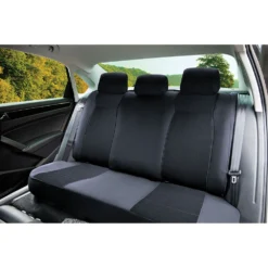 SCA Jacquard Seat Covers Charcoal, Adjustable Headrests, Size 06H -Quad Lock Case Shop SCA 548405 00 hi res
