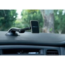Cabin Crew Phone Holder - Suction Mount Magnetic Black -Quad Lock Case Shop SCA 554151 02 hi res