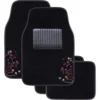 SCA Blossom Floor Mats Carpet Black/Purple/Orange Set Of 4 2 SCA Blossom Floor Mats Carpet Black/Purple/Orange Set Of 4 -Quad Lock Case Shop SCA 565135 hi res 1