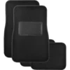 SCA Premier Plus Floor Mats - Carpet, Black, Set Of 4 -Quad Lock Case Shop SCA 565687 hi res