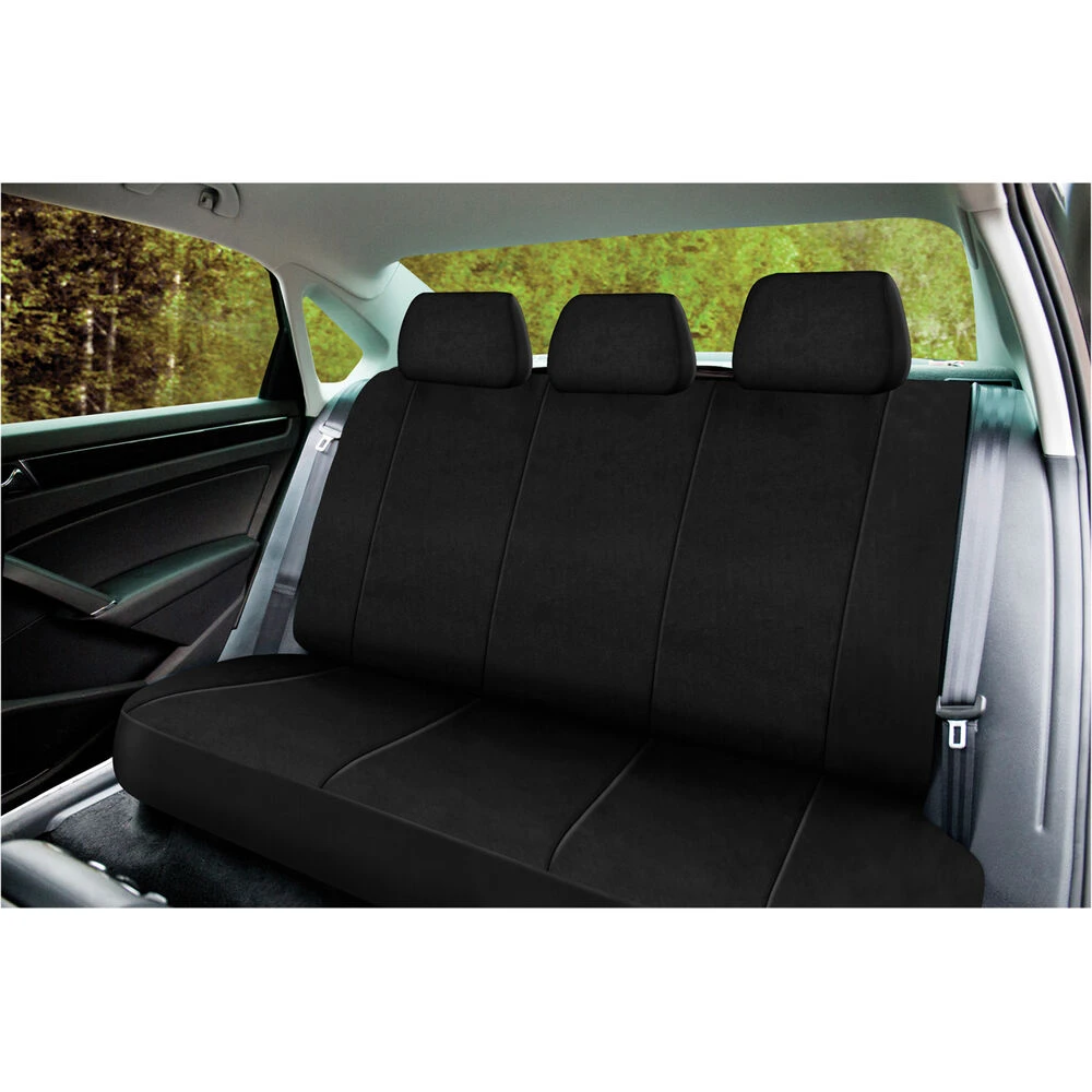 SCA Neoprene Seat Cover - Black Adjustable Headrests Rear Seat 4 SCA Neoprene Seat Cover - Black Adjustable Headrests Rear Seat - Image 2