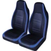 SCA Racing Seat Covers Front Pair Size 60 Black/Blue -Quad Lock Case Shop SCA 568753 hi res