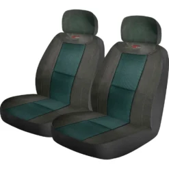 Who-Rae Urban Seat Covers - Grey Adjustable Headrests Size 30 Airbag Compatible