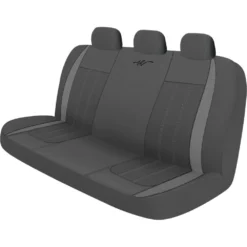 Who-Rae WR Fusion Seat Cover - Grey/Charcoal Adjustable Zips Rear Size 06H