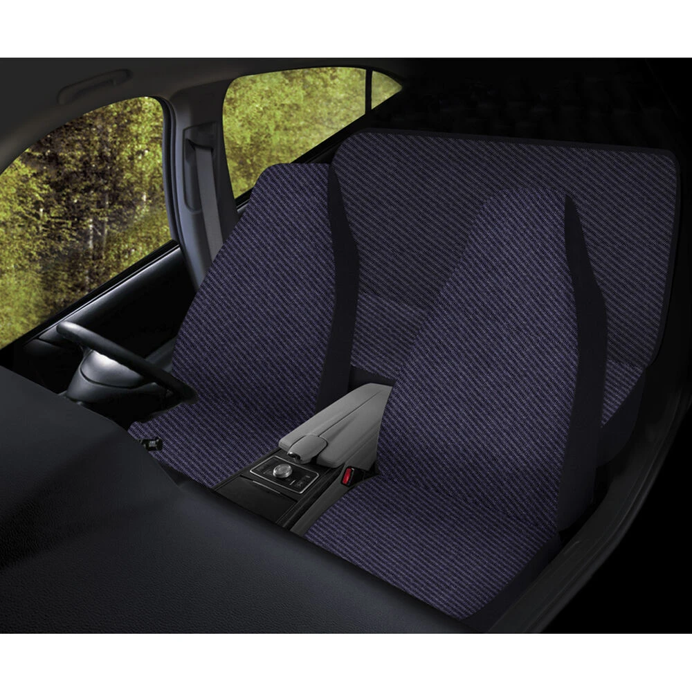 SCA Escort Seat Cover Pack - Grey Built-In Headrests Front Pair And Rear Airbag Compatible 4 SCA Escort Seat Cover Pack - Grey Built-In Headrests Front Pair And Rear Airbag Compatible - Image 2