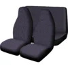 SCA Escort Seat Cover Pack - Grey Built-In Headrests Front Pair And Rear Airbag Compatible