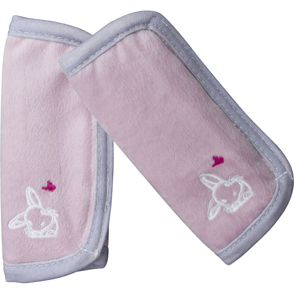 Cabin Crew Kids Seat Belt Buddies Pink/Grey Pair 4 Cabin Crew Kids Seat Belt Buddies Pink/Grey Pair - Image 2