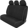 SCA Canvas Seat Covers - Black/Grey Adjustable Headrests Size 06H Rear Seat 2 SCA Canvas Seat Covers - Black/Grey Adjustable Headrests Size 06H Rear Seat -Quad Lock Case Shop SCA 581574 hi res