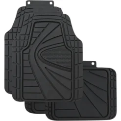 SCA Blaze Floor Mats - Black, Set Of 4