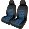 SCA Memory Foam Seat Cover - Blue Adjustable Headrests Front Pair Size 30