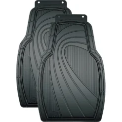 Armor All Car Floor Mats Black Front Pair