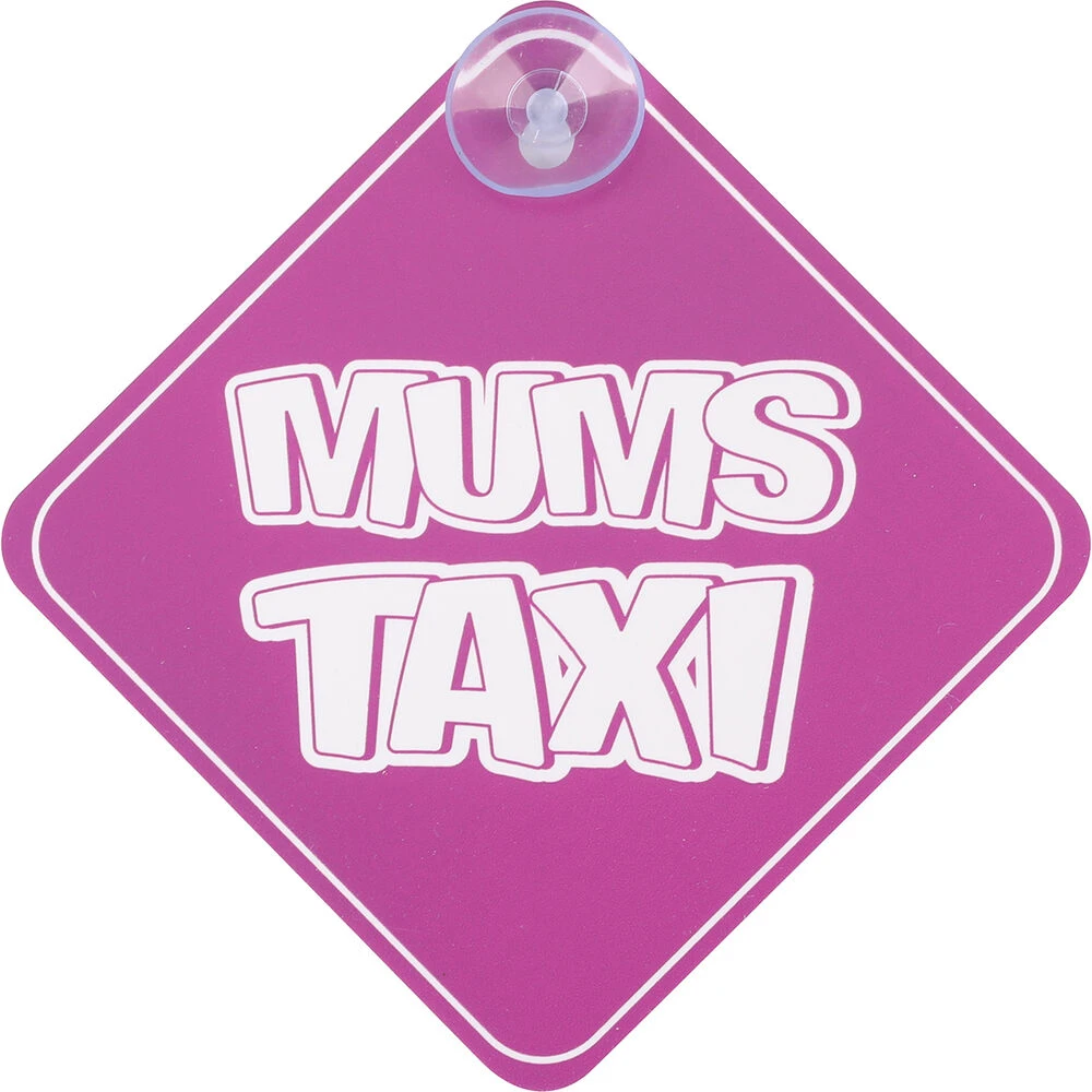 Cabin Crew Kids Mums Taxi Sign 3 Cabin Crew Kids Mums Taxi Sign