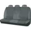 SCA Premium Jacquard & Velour Seat Covers - Charcoal Adjustable Zips Rear Seat Size 06H