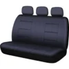 SCA Leather Look Seat Covers Black, Built-In Headrests, Size 06H -Quad Lock Case Shop SCA 599538 hi res