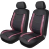 SCA Animal Panel Seat Covers - Black/Pink, Adjustable Headrests, Airbag Compatible 2 SCA Animal Panel Seat Covers - Black/Pink, Adjustable Headrests, Airbag Compatible -Quad Lock Case Shop SCA 606602 hi res