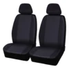 SCA Polyester/Jacquard Seat Covers - Black, Adjustable Headrests, Airbag Compatible -Quad Lock Case Shop SCA 610752 hi res