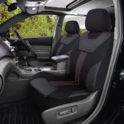 SCA Sport Piping Seat Covers - Black/Red, Adjustable Headrests, Airbag Compatible 5 SCA Sport Piping Seat Covers - Black/Red, Adjustable Headrests, Airbag Compatible -Quad Lock Case Shop SCA 610838 00 hi res