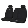R. M. Williams R.M.Williams Woven Ute Seat Cover Black Size 301 Front Bucket And Bench (W/Out Cut Out) Air Bag Compatible -Quad Lock Case Shop SCA 617312 hi res