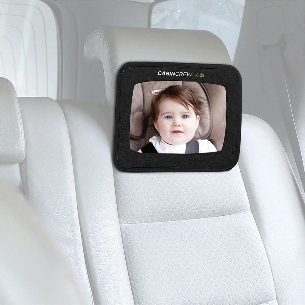 Cabin Crew Kids Rear View Mirror & Tablet Holder Black 4 Cabin Crew Kids Rear View Mirror & Tablet Holder Black - Image 2
