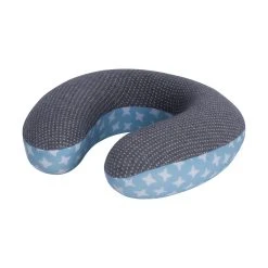 Cabin Crew Kids Neck Pillow Grey/Aqua -Quad Lock Case Shop SCA 633579 01 hi res