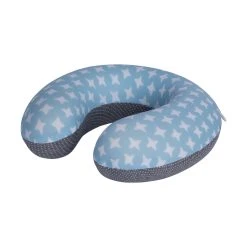 Cabin Crew Kids Neck Pillow Grey/Aqua -Quad Lock Case Shop SCA 633579 02 hi res