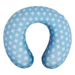 Cabin Crew Kids Neck Pillow Grey/Aqua