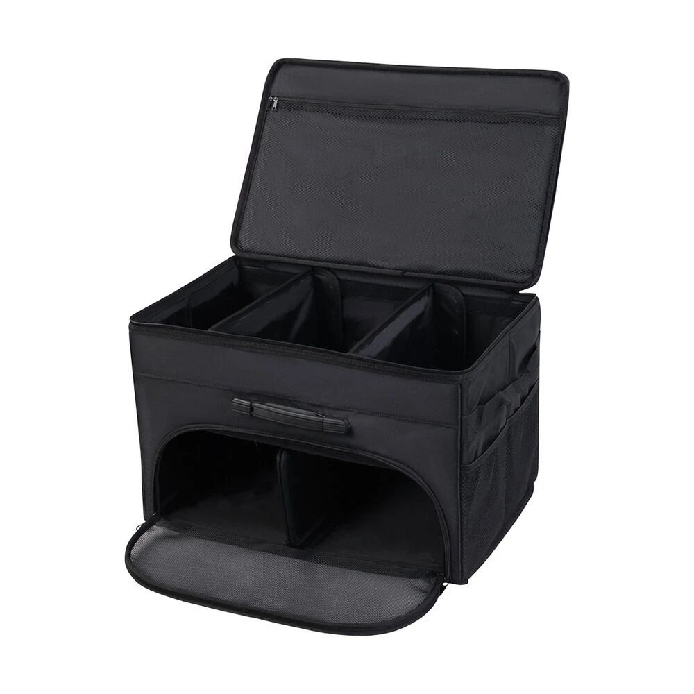 Cabin Crew Boot Organiser Large Dividable Black 3 Cabin Crew Boot Organiser Large Dividable Black