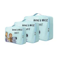 Cabin Crew Kids Travel Storage Cubes 3 Pack -Quad Lock Case Shop SCA 637121 01 hi res