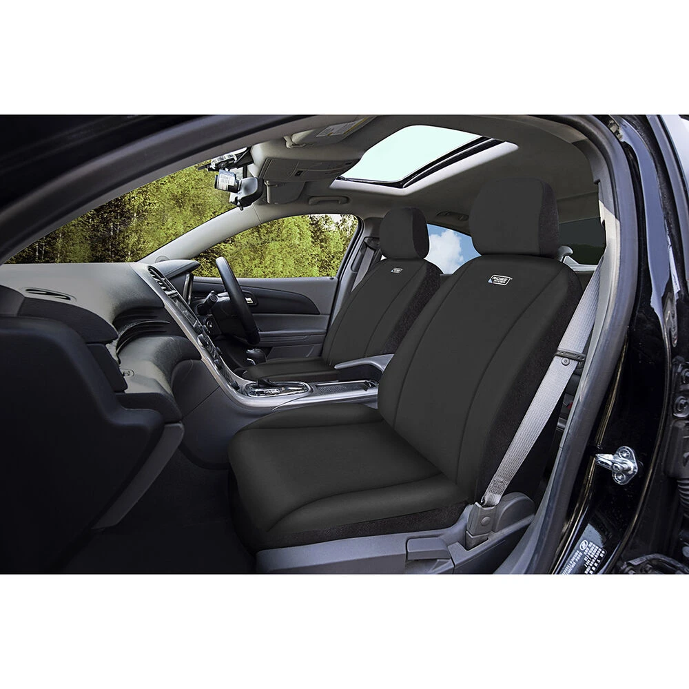 Ridge Ryder Neoprene Seat Covers Black Adjustable Headrests Airbag Compatible 30SAB 4 Ridge Ryder Neoprene Seat Covers Black Adjustable Headrests Airbag Compatible 30SAB - Image 2