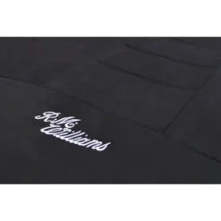 R. M. Williams R.M.Williams Suede Velour Seat Covers Black Adjustable Headrests Size 06H Rear Seat -Quad Lock Case Shop SCA 639772 00 hi res