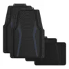 SCA Carbon Fibre Design Floor Mats With Blue Piping -Quad Lock Case Shop SCA 643778 hi res