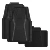 SCA Carbon Fibre Design Floor Mats With Grey Piping -Quad Lock Case Shop SCA 643779 hi res