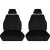 Tradies Seat Covers Getaway Neoprene Ready Made Seat Covers Front Pair Black Suits Ranger -Quad Lock Case Shop SCA 645249 hi res