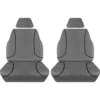 Tradies Seat Covers Tradies Canvas Ready Made Seat Covers Front Pair Grey Suits Ranger -Quad Lock Case Shop SCA 645274 hi res