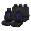SCA Dragon Seat Cover Pack Blue Adjustable Headrests Airbag Compatible 30&06H SAB -Quad Lock Case Shop SCA 645756 hi res