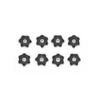 Prorack Tradesman Knob And Nut Assembly - Spare Part, 8 Piece - SP097