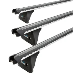 Prorack Heavy Duty Roof Racks Triple Bar 1500mm With K324 Fitting Kit T18K3243BAR