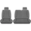 SPERLING Tradies Canvas Ready Made Seat Covers - Front, Grey, Suits Iload -Quad Lock Case Shop SCA SPO7602080 hi res