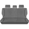 SPERLING Tradies Canvas Ready Made Seat Covers - Middle, Grey, Suits Landcruiser -Quad Lock Case Shop SCA SPO7602121 hi res